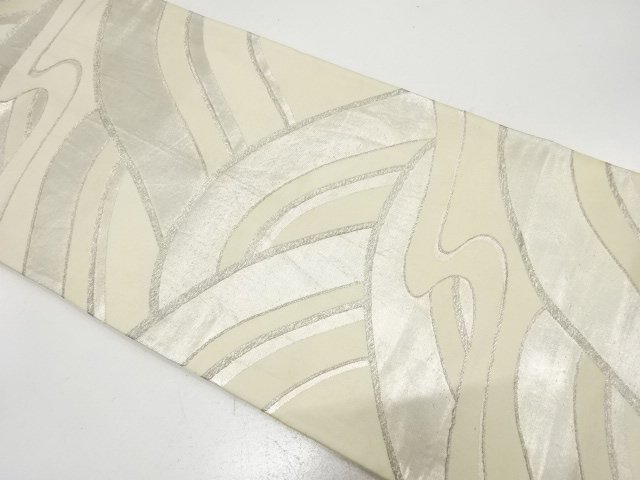 JAPANESE KIMONO / ANTIQUE FUKURO OBI / SILK / WOVEN STREAM